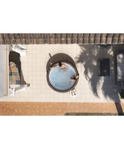 PISCINA IDROMASSAGGIO GONFIABILE BESTWAY "BALI LAY-Z-SPA AIRJET" PER 5-7 PERSONE