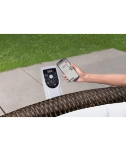 PISCINA IDROMASSAGGIO GONFIABILE BESTWAY "BALI LAY-Z-SPA AIRJET" PER 5-7 PERSONE