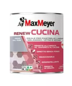 SMALTO ALL'ACQUA CUCINA MAX MEYER "RENEW" GRIGIO 0,75 LT