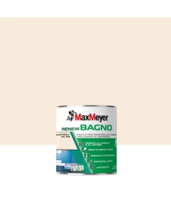 SMALTO ALL'ACQUA BAGNO MAX MEYER "RENEW" BIANCO PERLA 0,75 LT