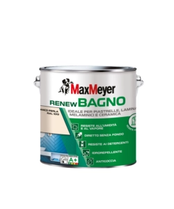 SMALTO ALL'ACQUA BAGNO MAX MEYER "RENEW" BIANCO PERLA 2 LT