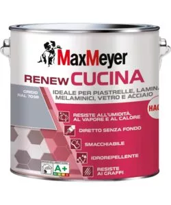 SMALTO ALL'ACQUA CUCINA MAX MEYER "RENEW" GRIGIO 2 LT