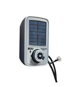 PROGRAMMATORE D'IRRIGAZIONE SOLARE G.F. "AQUATIME SOLAR UNO.3 KIT20" CON 13 PROGRAMMI PER 20 VASI