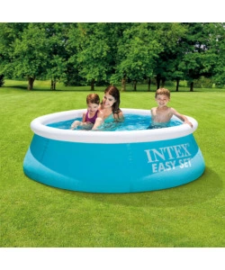 PISCINA GONFIABILE AUTOPORTANTE ROTONDA INTEX "MY FIRST EASY" 183X183X51 CM - COD. 28101NP