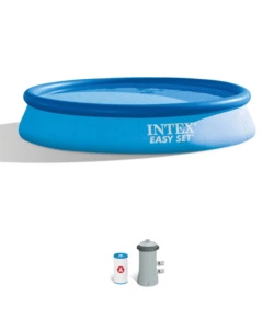 PISCINA GONFIABILE AUTOPORTANTE ROTONDA INTEX "EASY SET" 366X366X76 CM - COD. 28132NP
