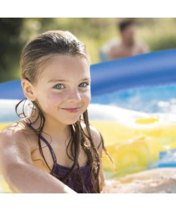 PISCINA GONFIABILE AUTOPORTANTE ROTONDA INTEX "EASY SET" 396X396X84 CM - COD. 28143NP