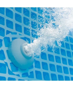 PISCINA FUORI TERRA CON STRUTTURA ROTONDA INTEX "METAL FRAME" BLU 305X305X76 CM - COD. 28202NP