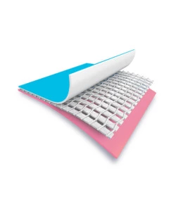 PISCINA FUORI TERRA CON STRUTTURA ROTONDA INTEX "METAL FRAME" ROSA 244X244X76 CM - COD. 28290NP
