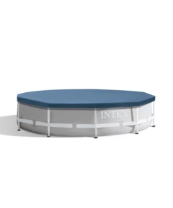 TELO DI COPERTURA PER PISCINA ROTONDA INTEX "METAL E PRISMA FRAME" 305X305X25 CM - COD. 28030