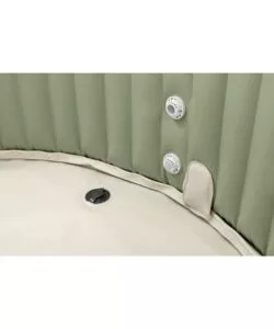 PISCINA IDROMASSAGGIO GONFIABILE INTEX "PURESPA BUBBLE MASSAGE" MARRONE 8 PERSONE 236X236X71 CM - COD. 28412NP