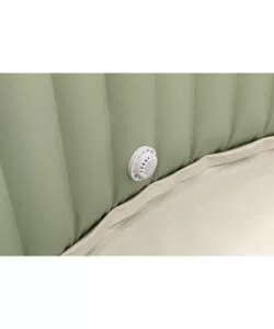 PISCINA IDROMASSAGGIO GONFIABILE INTEX "PURESPA BUBBLE MASSAGE" MARRONE 8 PERSONE 236X236X71 CM - COD. 28412NP