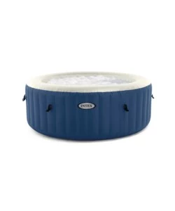 PISCINA IDROMASSAGGIO GONFIABILE INTEX "BUBBLE BLUE" 4 POSTI 180X180X66 CM - COD. 28486EX