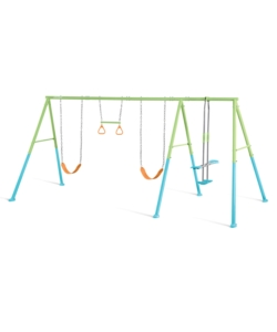 ALTALENA INTEX COLORATA CON SET DI GIOCO A 4 FUNZIONI 465X249X203 CM - COD. 44130