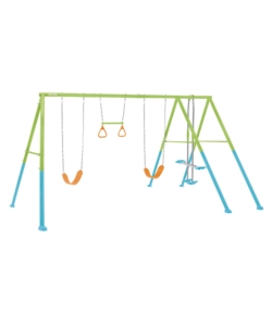 ALTALENA INTEX COLORATA CON SET DI GIOCO A 4 FUNZIONI 465X249X203 CM - COD. 44130