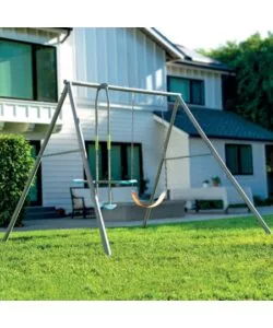 ALTALENA INTEX GRIGIO CON SET DI GIOCO A 2 FUNZIONI 249X249X203 CM - COD. 44122