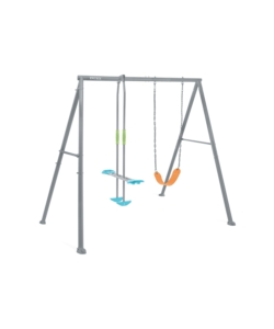 ALTALENA INTEX GRIGIO CON SET DI GIOCO A 2 FUNZIONI 249X249X203 CM - COD. 44122