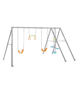 ALTALENA INTEX GRIGIO CON SET DI GIOCO A 4 FUNZIONI 465X249X203 CM - COD. 44131