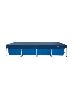 TELO DI COPERTURA PER PISCINE FUORI TERRA RETTANGOLARI INTEX 450X220X20 CM - COD. 28080