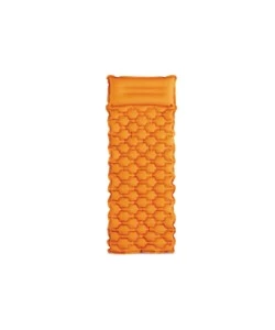 MATERASSO SINGOLO GONFIABILE INTEX "CAMPING" ARANCIONE 71X191X11 CM - COD. 64098NP