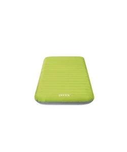 MATERASSO SINGOLO GONFIABILE INTEX "CAMPING" VERDE 76X191X17 CM - COD. 64097NP