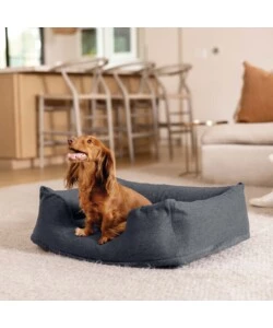 CUCCIA GONFIABILE PER CANI INTEX CON MINI POMPA MANUALE 79X58X22 CM - COD. 48701NP
