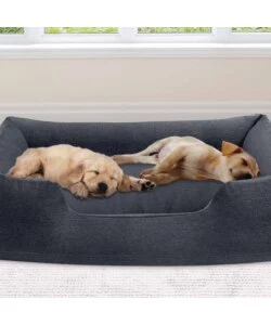 CUCCIA GONFIABILE PER CANI INTEX CON MINI POMPA MANUALE 97X74X23 CM - COD. 48702NP