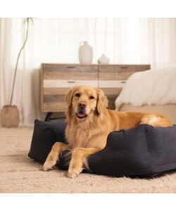 CUCCIA GONFIABILE PER CANI INTEX CON MINI POMPA MANUALE 97X74X23 CM - COD. 48702NP