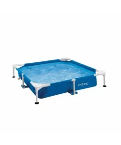 PISCINA QUADRATA PER CANI INTEX BLU 152X152X30 CM - COD. 48402NP