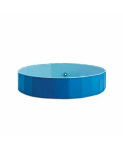 PISCINA FUORI TERRA CON STRUTTURA PIEGHEVOLE RIGIDA PER CANI INTEX AZZURRA 152X152X30 CM - COD. 48400NP
