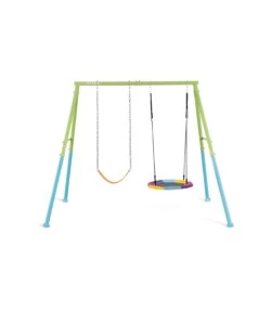 ALTALENA INTEX COLORATA CON SET DI GIOCO A 2 COMPONENTI 254X235X200 CM - COD. 44125