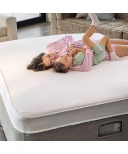 MATERASSO MATRIMONIALE GONFIABILE INTEX "TRUAIRE FOAM" MARRONE 152X203X51 CM - COD. 64084