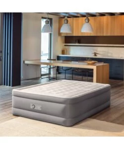 MATERASSO MATRIMONIALE GONFIABILE INTEX "TRUAIRE" MARRONE 152X203X51 CM - COD. 64040