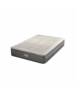 MATERASSO PIAZZA E MEZZA GONFIABILE INTEX "TRUAIRE" MARRONE 137X191X33 CM - COD. 64028