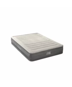 MATERASSO PIAZZA E MEZZA GONFIABILE INTEX "TRUAIRE" MARRONE 137X191X33 CM - COD. 64028