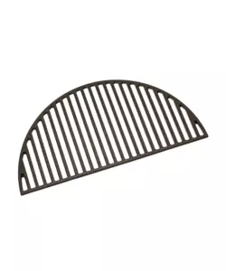 GRIGLIA A MEZZALUNA PER BARBECUE KAMADO BONO "GRANDE" IN GHISA 55X30X5 CM