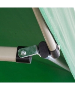 GAZEBO RICHIUDIBILE PIEGHEVOLE RIVIERA IN TESSUTO IMPERMEABILE E ANTI UV VERDE 3X3 M