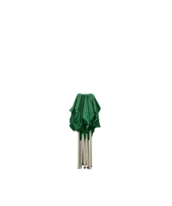 GAZEBO RICHIUDIBILE PIEGHEVOLE RIVIERA IN TESSUTO IMPERMEABILE E ANTI UV VERDE 3X3 M