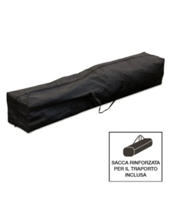GAZEBO RICHIUDIBILE PIEGHEVOLE RIVIERA IN TESSUTO IMPERMEABILE E ANTI UV VERDE 3X3 M