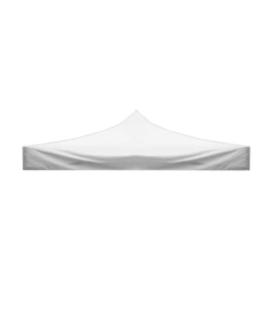 TETTO PER GAZEBO RIVIERA IN TESSUTO IMPERMEABILE E ANTI UV BIANCO 3X6 M
