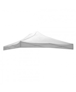 TETTO PER GAZEBO RIVIERA IN TESSUTO IMPERMEABILE E ANTI UV BIANCO 3X2 M