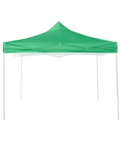 TETTO PER GAZEBO RIVIERA IN TESSUTO IMPERMEABILE E ANTI UV VERDE 3X3 M