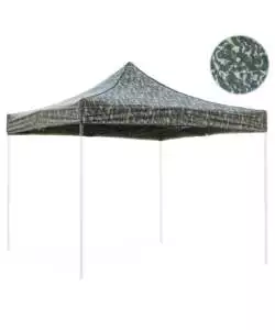 TETTO PER GAZEBO RIVIERA IN TESSUTO IMPERMEABILE E ANTI UV VERDE EFFETTO MILITARE 3X3 M