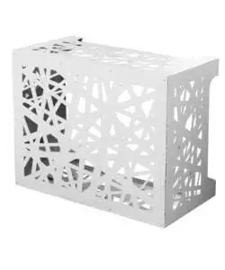 COPRI CLIMATIZZATORE RIVIERA "ARTIST" IN ALLUMINIO BIANCO 86X44X68 CM