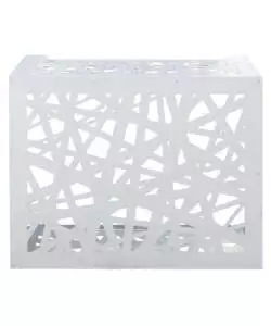COPRI CLIMATIZZATORE RIVIERA "ARTIST" IN ALLUMINIO BIANCO 86X44X68 CM
