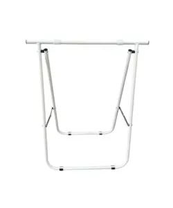 CAVALLETTO PIEGHEVOLE IN METALLO EASY SYSTEM BIANCO 62X35X75 CM
