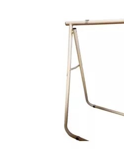 CAVALLETTO PIEGHEVOLE IN METALLO EASY SYSTEM BIANCO 62X35X75 CM