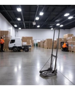 CARRELLO RICHIUDIBILE E PIEGHEVOLE PORTAPACCHI CON RUOTE 45KG