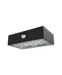 LAMPADA LED A MURO DA ESTERNO VTAC NERO 8000K