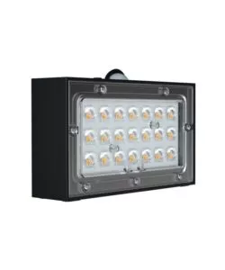 LAMPADA LED A MURO DA ESTERNO VTAC NERO 8000K