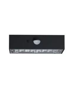 LAMPADA LED A MURO DA ESTERNO VTAC NERO 8000K